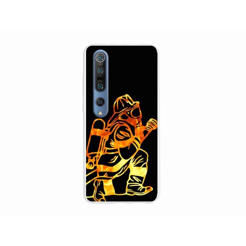 Gél borítás mmCase a Xiaomi Mi 10 Pro számára - tűzoltó 1