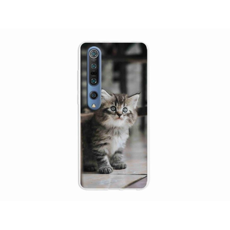 Gél borítás mmCase a Xiaomi Mi 10 Pro készülékhez - cica