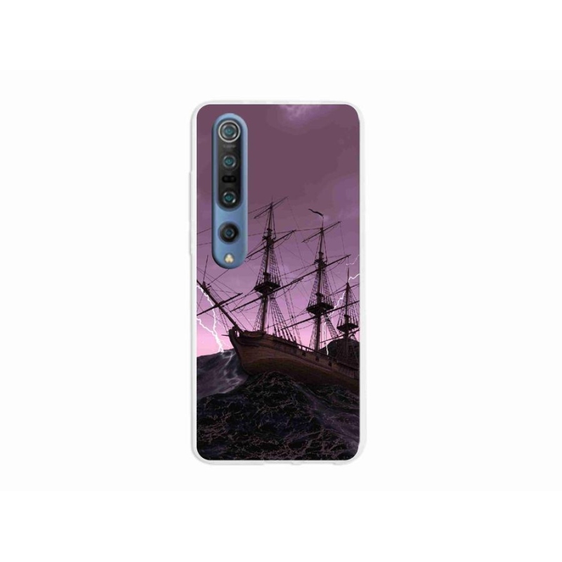 Gél borítás mmCase a Xiaomi Mi 10 Pro számára - hajó a viharban