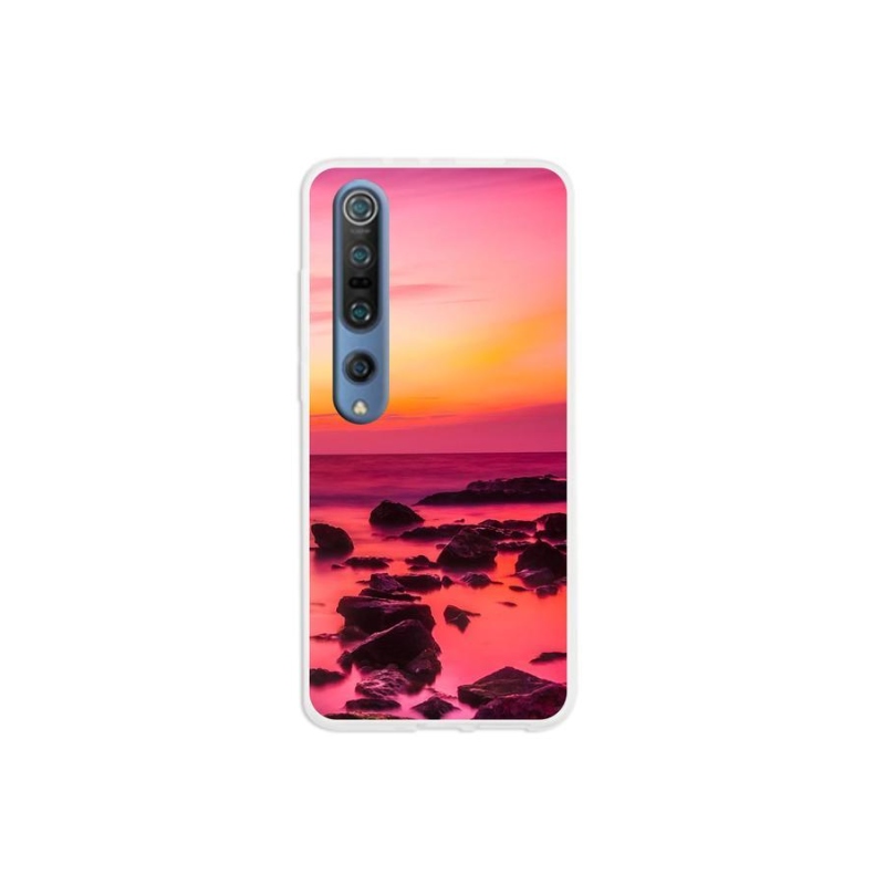 Gél borítás mmCase a Xiaomi Mi 10 Pro számára - tenger és ragyogás