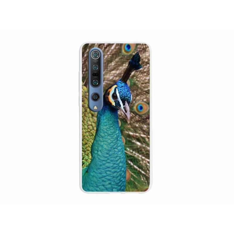 Gél borítás mmCase a Xiaomi Mi 10 Pro készülékhez - páva