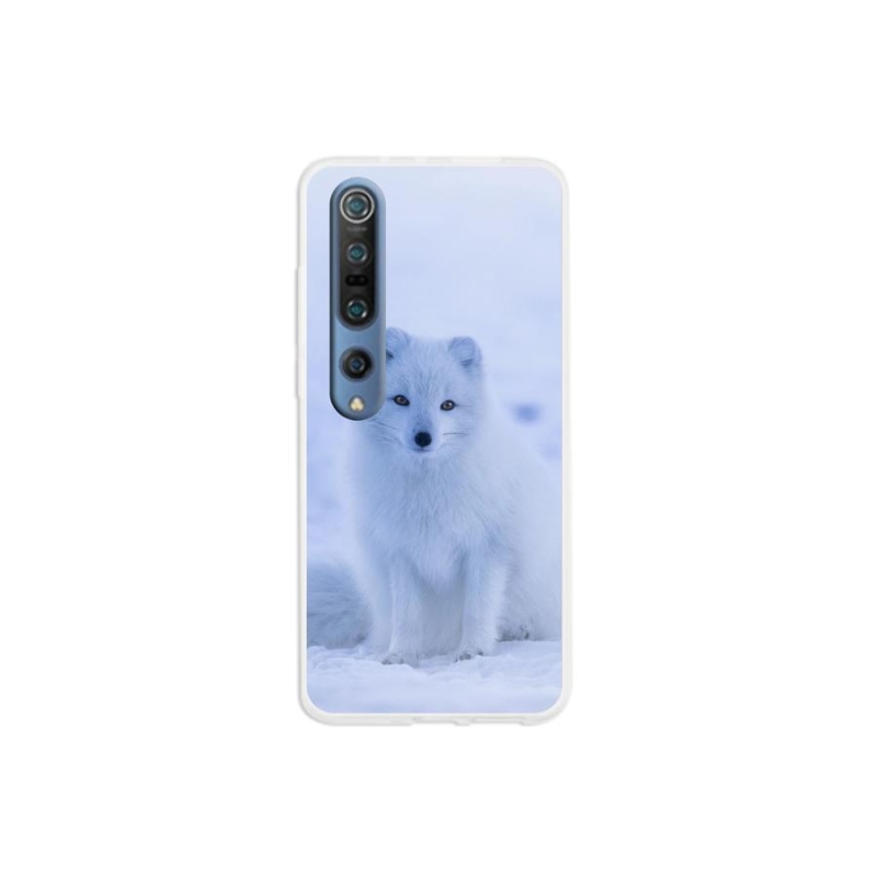 Gél borítás mmCase a Xiaomi Mi 10 Pro készülékhez - polár róka