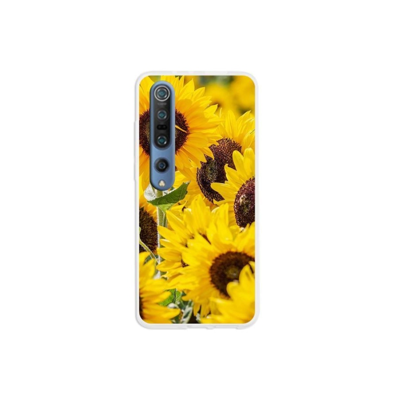 Gél borítás mmCase a Xiaomi Mi 10 Pro készülékhez - Napraforgó