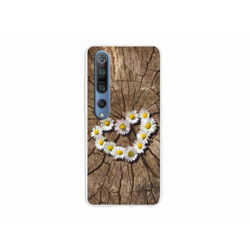 Gél borítás mmCase a Xiaomi Mi 10 Pro készülékhez - százszorszépek szíve