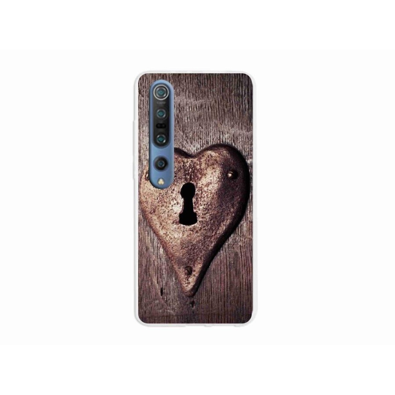 Gél borító mmCase a Xiaomi Mi 10 Pro számára - szív alakú zár
