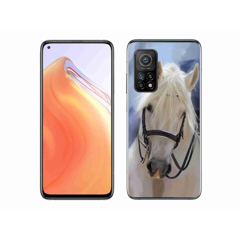 Gél borítás mmCase a Xiaomi Mi 10T 5G-hez - fehér ló