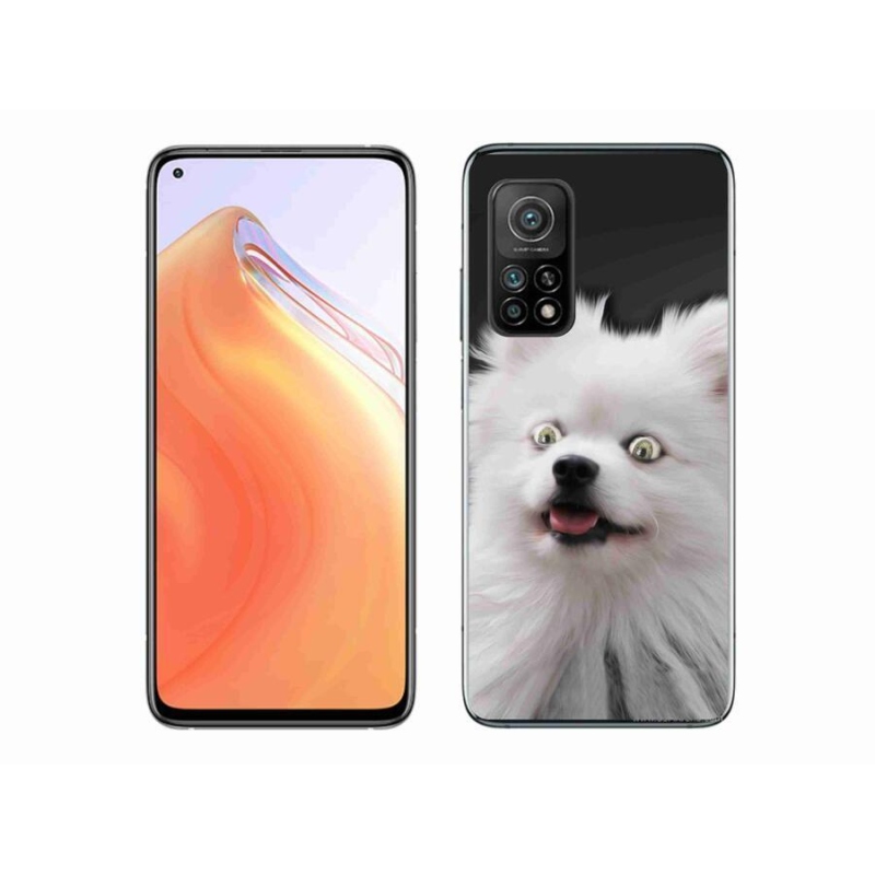 Gél borítás mmCase a Xiaomi Mi 10T 5G számára - fehér tipp