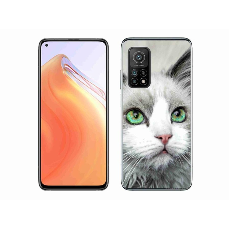 Gél borítás mmCase a Xiaomi Mi 10T 5G-hez - macska nézet