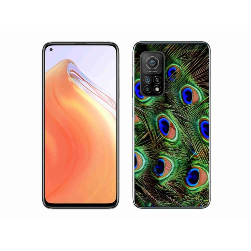 Gél borítás mmCase a Xiaomi Mi 10T 5G számára - pávatoll