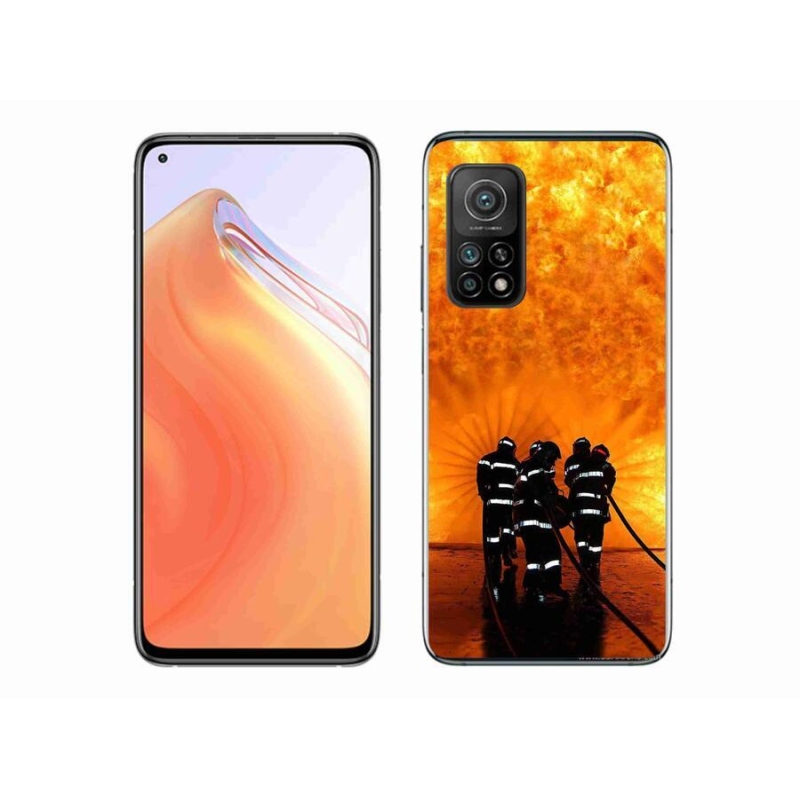Gél borítás mmCase a Xiaomi Mi 10T 5G számára - tűz