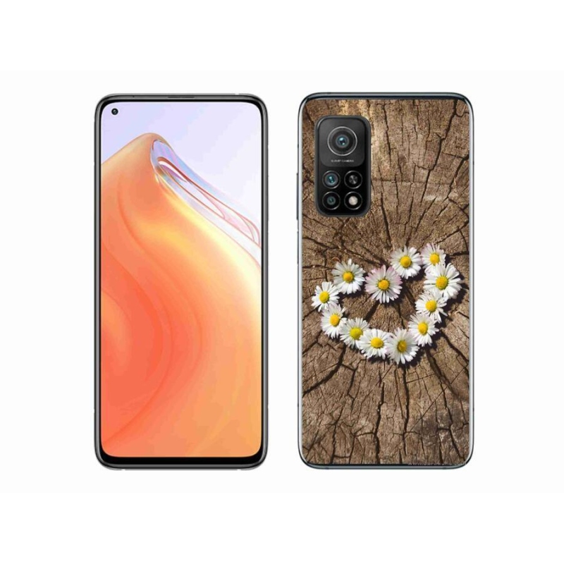 Gél borítás mmCase a Xiaomi Mi 10T 5G-hez - százszorszépek szíve