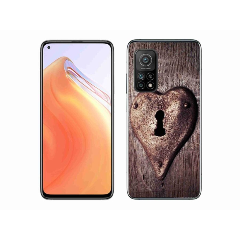 Gél borító mmCase a Xiaomi Mi 10T 5G-hez - szív alakú zár
