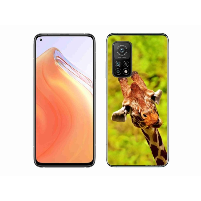 Gél borítás mmCase a Xiaomi Mi 10T 5G-hez - zsiráf
