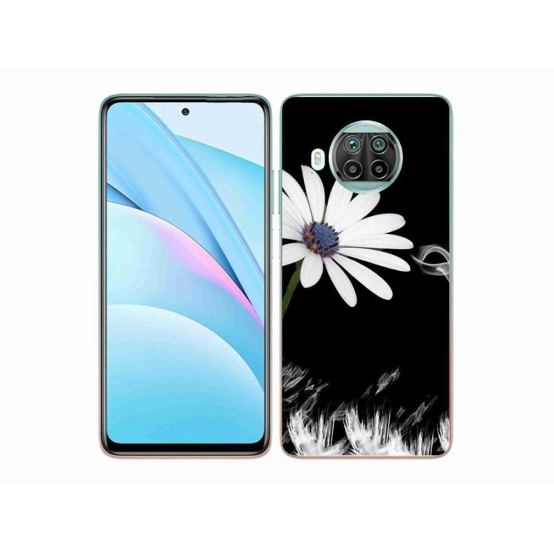 Gél borítás mmCase a Xiaomi Mi 10T Lite 5G-hez - fehér virág