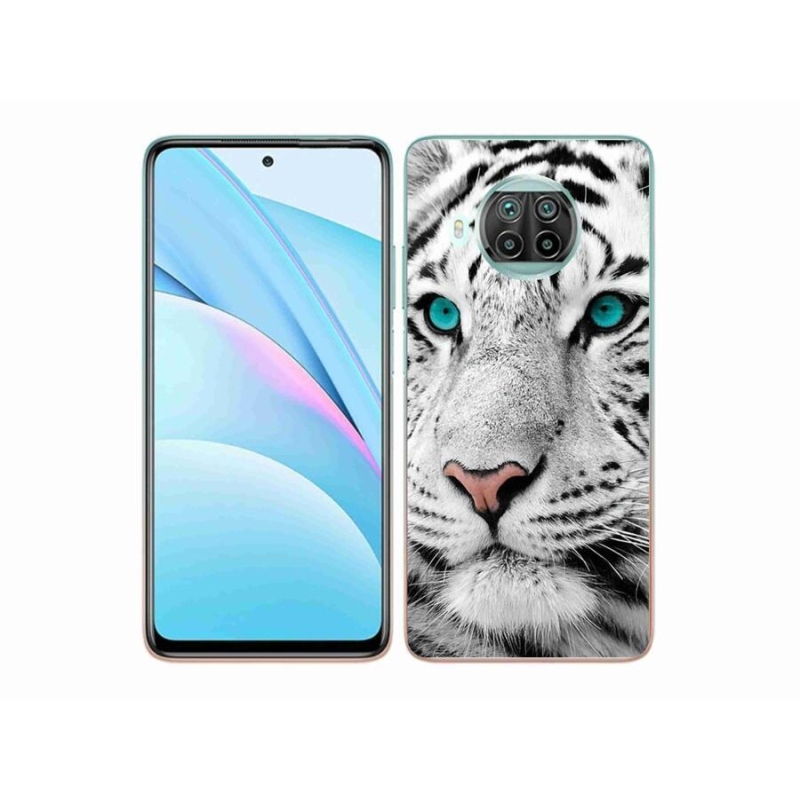 Gél borítás mmCase a Xiaomi Mi 10T Lite 5G-hez - fehér tigris