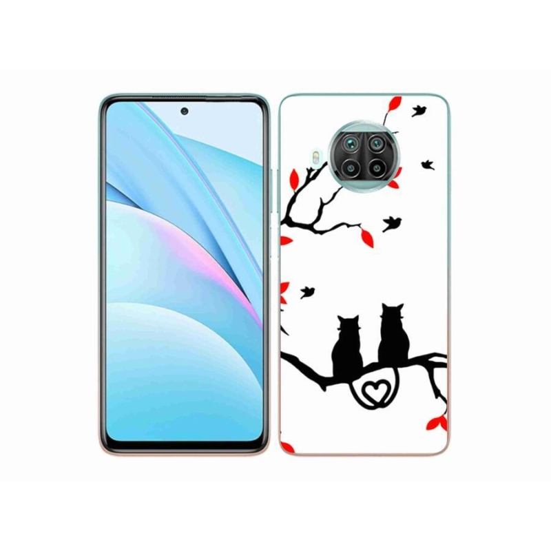 Gél borítás mmCase a Xiaomi Mi 10T Lite 5G számára - macskaszerelem