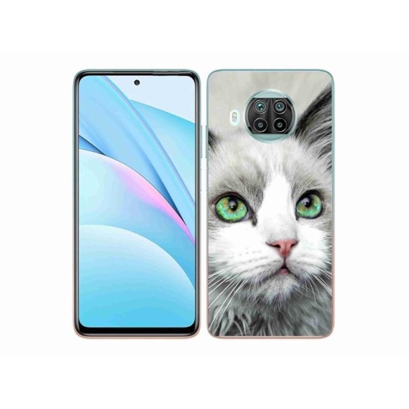Gél borítás mmCase a Xiaomi Mi 10T Lite 5G számára - macska nézet