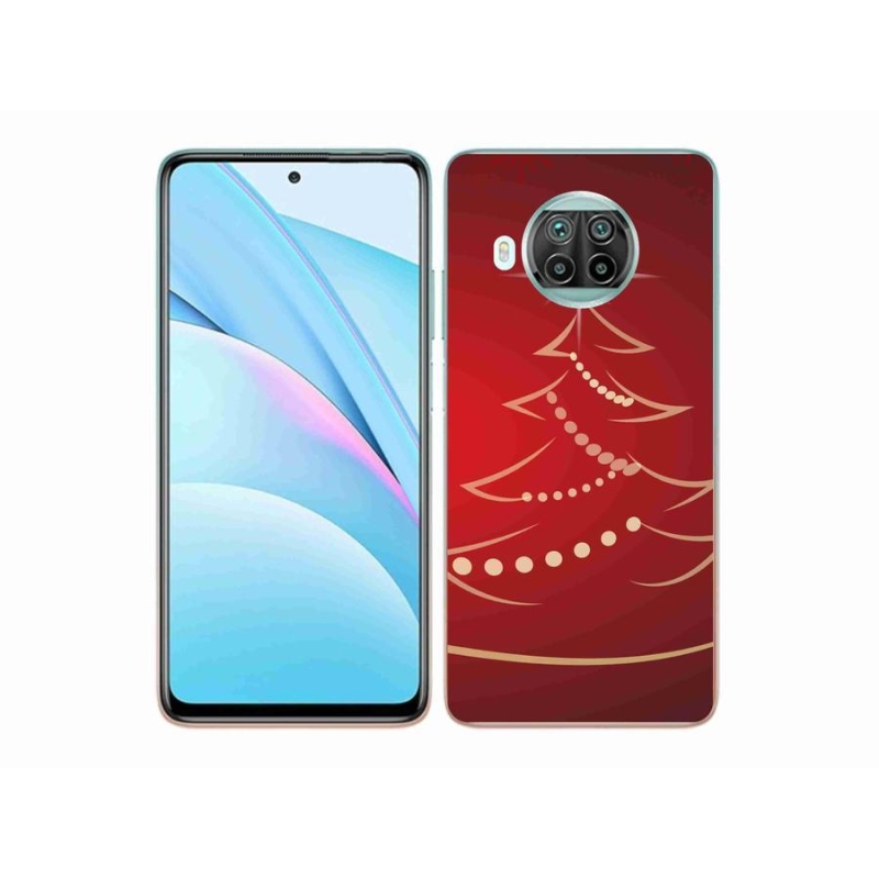 Gél borító mmCase a Xiaomi Mi 10T Lite 5G számára - karácsonyfa karikatúra