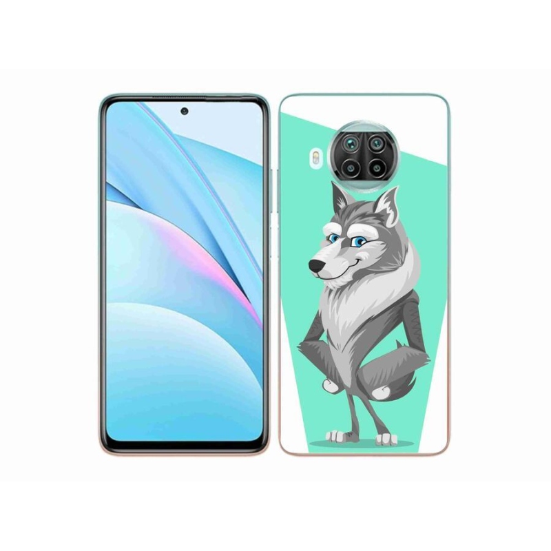 Gél borítás mmCase a Xiaomi Mi 10T Lite 5G-hez - rajzfilmfarkas