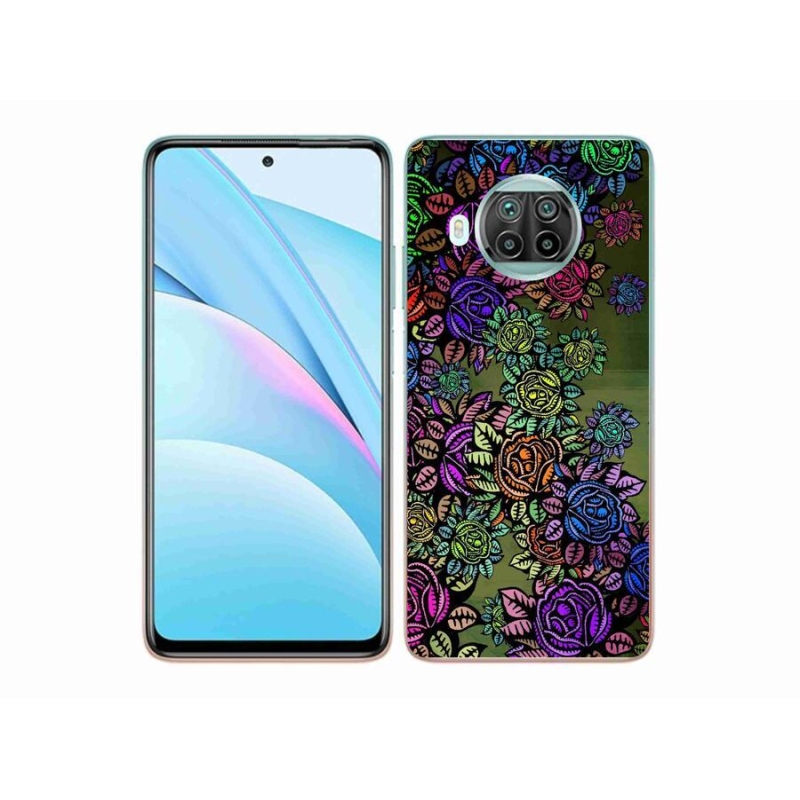 Gél borító mmCase a Xiaomi Mi 10T Lite 5G számára - virágok 6