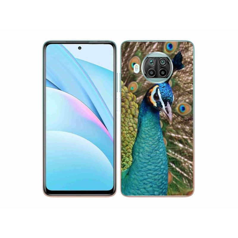 Gél borítás mmCase a Xiaomi Mi 10T Lite 5G számára - páva