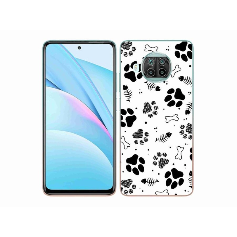 Gél borítás mmCase a Xiaomi Mi 10T Lite 5G-hez - kutyamancsok 1