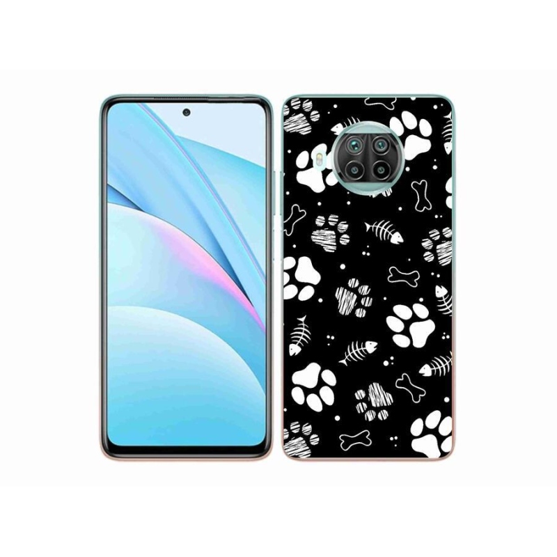 Gél borítás mmCase a Xiaomi Mi 10T Lite 5G-hez - kutyamancsok