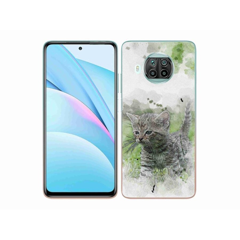 Gél borítás mmCase a Xiaomi Mi 10T Lite 5G számára - aranyos cica 1