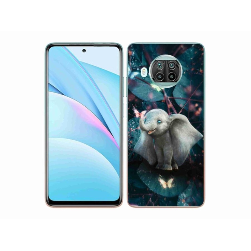 Gél borítás mmCase a Xiaomi Mi 10T Lite 5G számára - aranyos elefánt