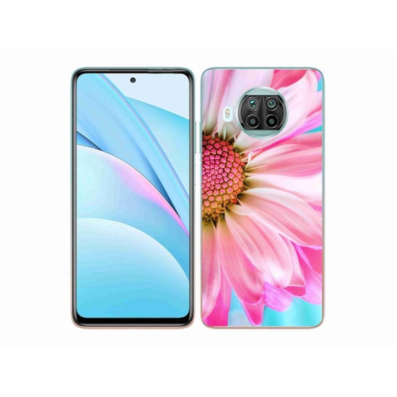 Gél borítás mmCase a Xiaomi Mi 10T Lite 5G-hez - rózsaszín virág