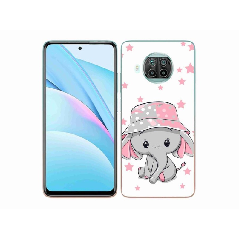Gél borítás mmCase a Xiaomi Mi 10T Lite 5G számára - rózsaszín elefánt