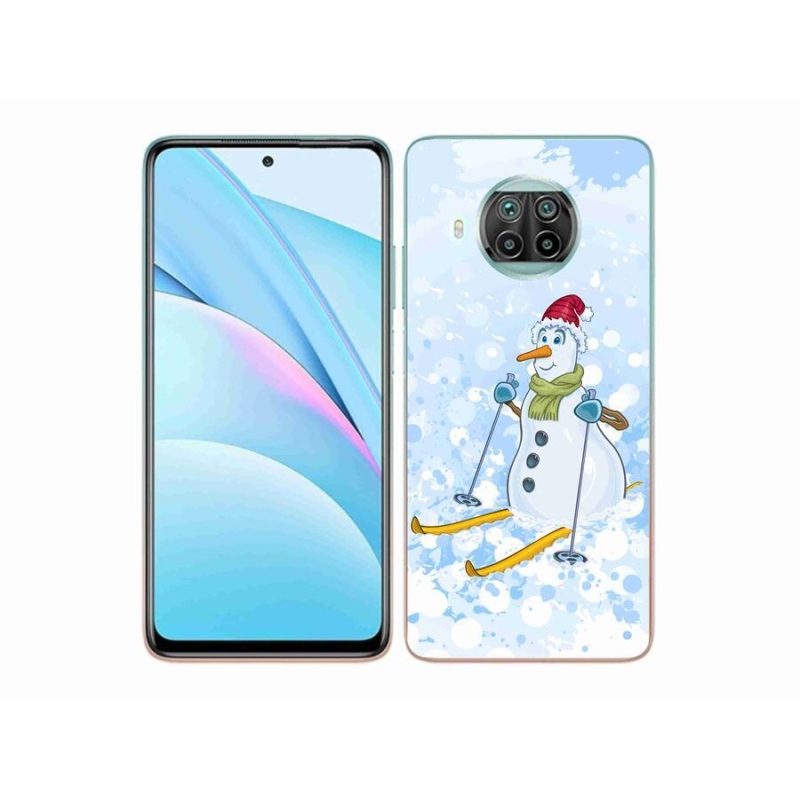 Gél borítás mmCase a Xiaomi Mi 10T Lite 5G számára - hóember