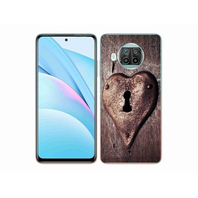 Gél borítás mmCase a Xiaomi Mi 10T Lite 5G számára - szív alakú zár