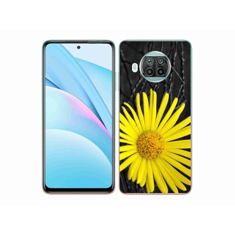 Gél borítás mmCase a Xiaomi Mi 10T Lite 5G-hez - sárga virág