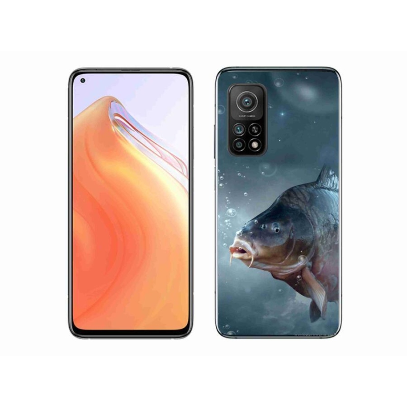 Gél borítás mmCase a Xiaomi Mi 10T Pro 5G számára - ponty és buborékok