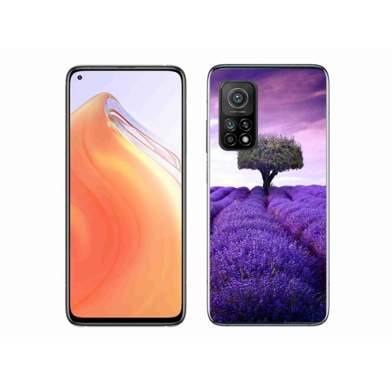 Gél borítás mmCase a Xiaomi Mi 10T Pro 5G-hez - levendula réten