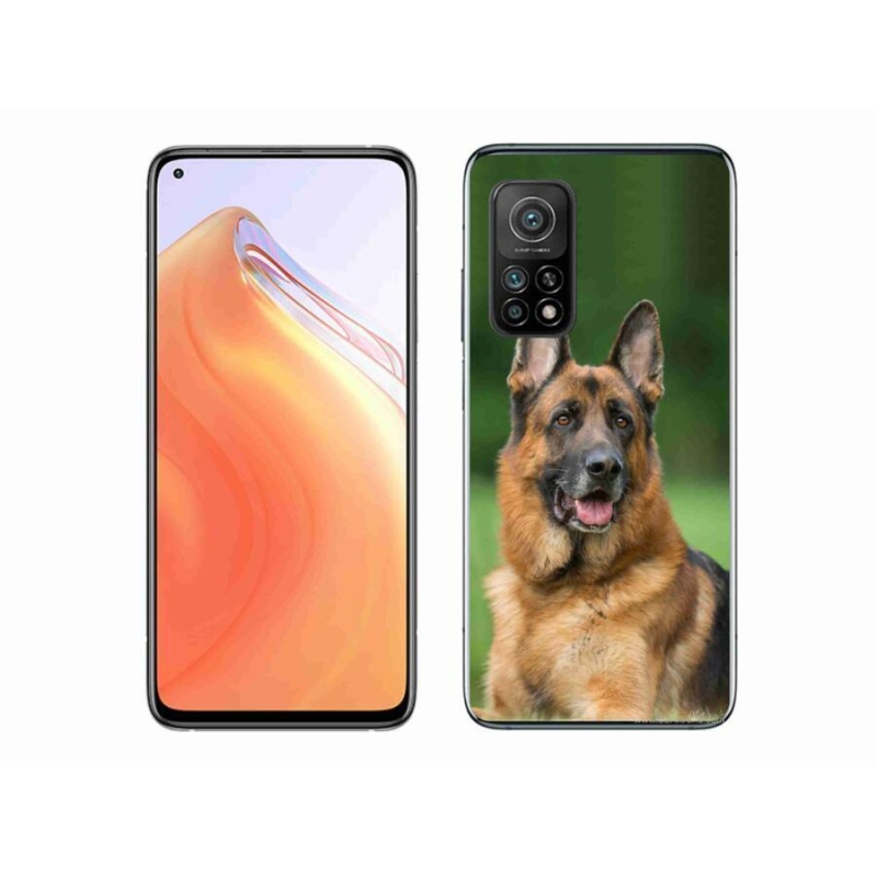 Gél borítás mmCase a Xiaomi Mi 10T Pro 5G számára - Német juhászkutya