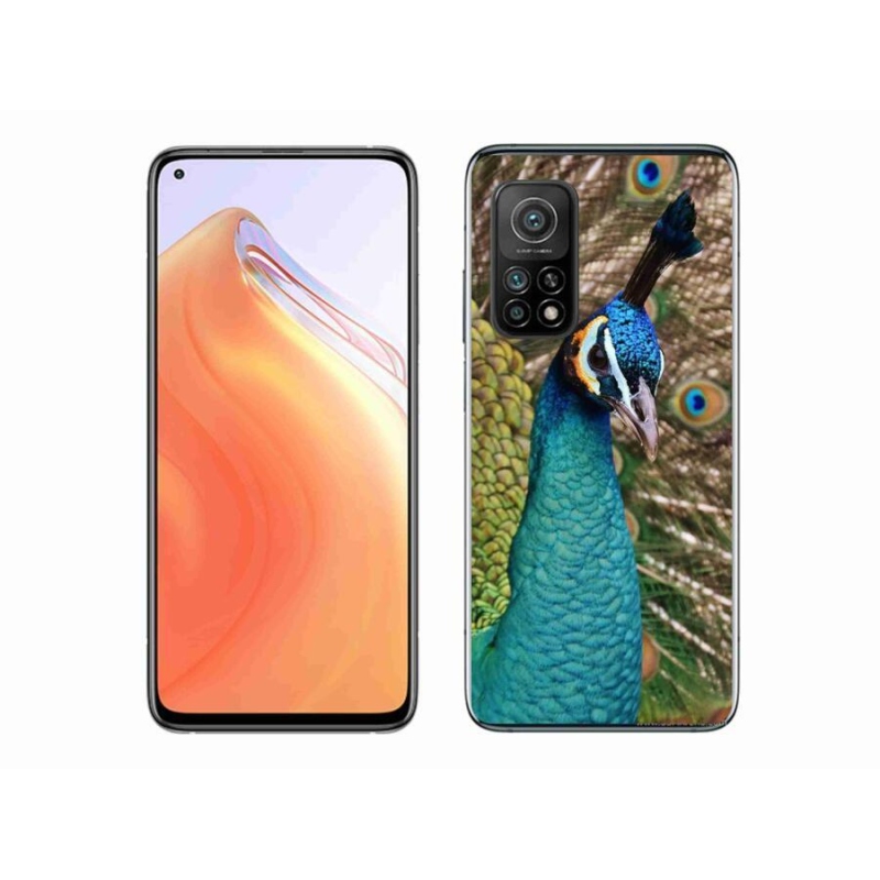 Zselés borítás mmCase a Xiaomi Mi 10T Pro 5G-hez - páva