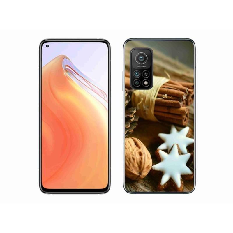 Gél borítás mmCase a Xiaomi Mi 10T Pro 5G számára - fahéj és mézeskalács