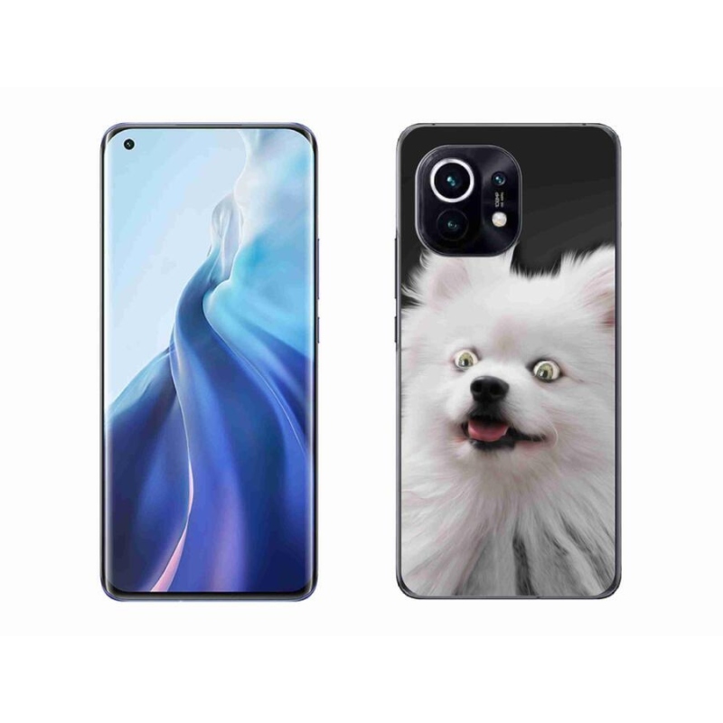 Gél borítás mmCase a Xiaomi Mi 11-hez - fehér tipp