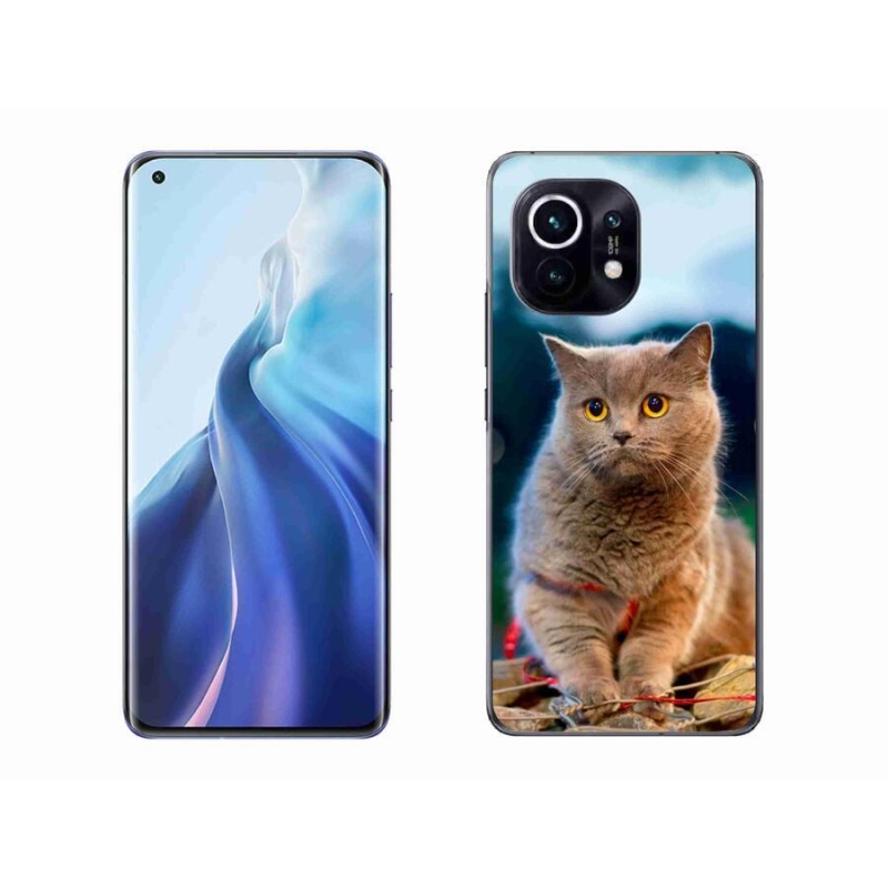 Gél borítás mmCase a Xiaomi Mi 11-hez - brit kék 2