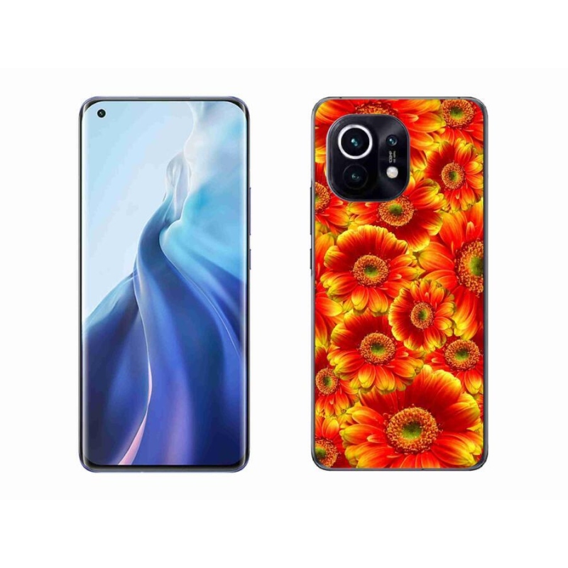Gél borítás mmCase a Xiaomi Mi 11-hez - gerbera 1