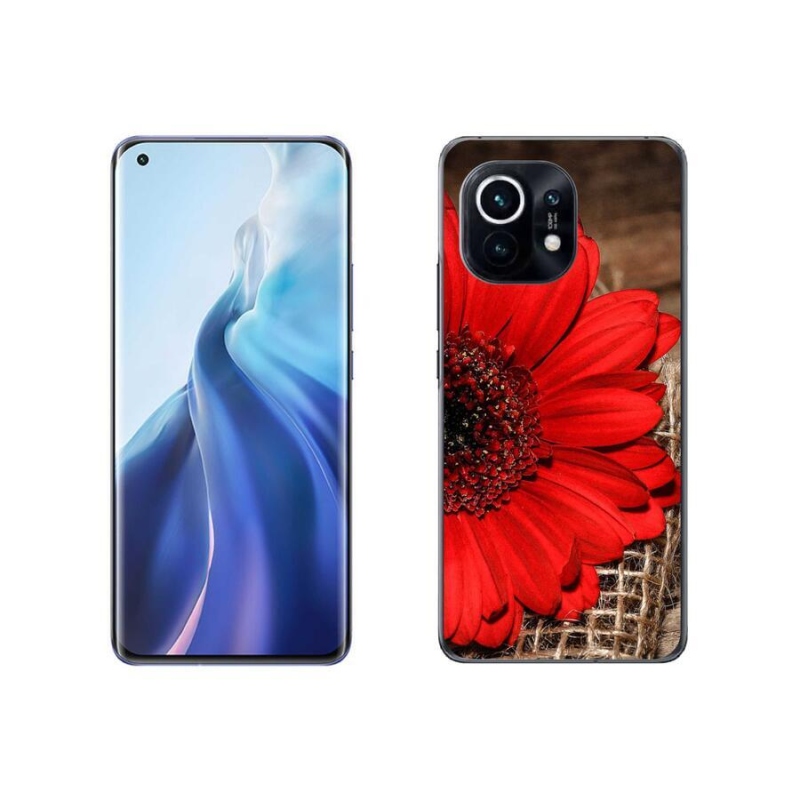 Gél borítás mmCase a Xiaomi Mi 11 készülékhez - gerbera