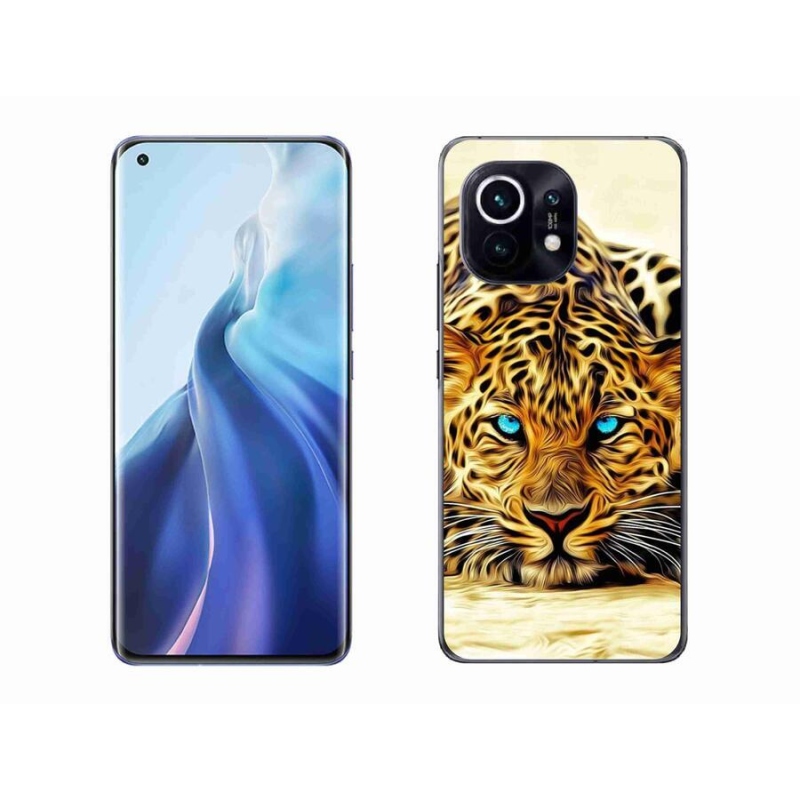Gél borítás mmCase a Xiaomi Mi 11-hez - rajzfilm tigris