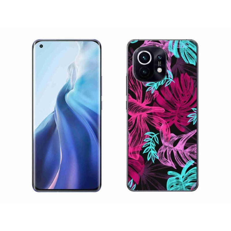 Gél borítás mmCase a Xiaomi Mi 11-hez - virágok 1