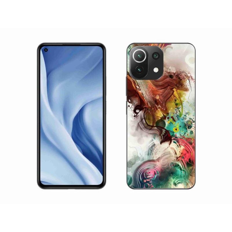 Gél borítás mmCase a Xiaomi Mi 11 Lite 4G/5G-hez - absztrakt 1
