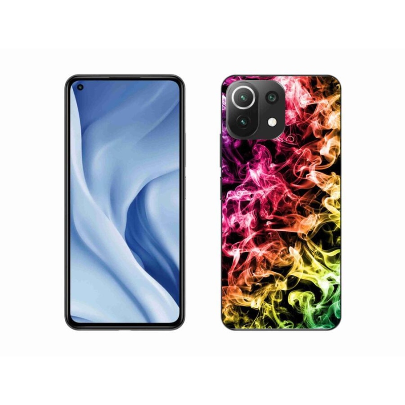 Gél borítás mmCase a Xiaomi Mi 11 Lite 4G/5G számára - absztrakt minta 6