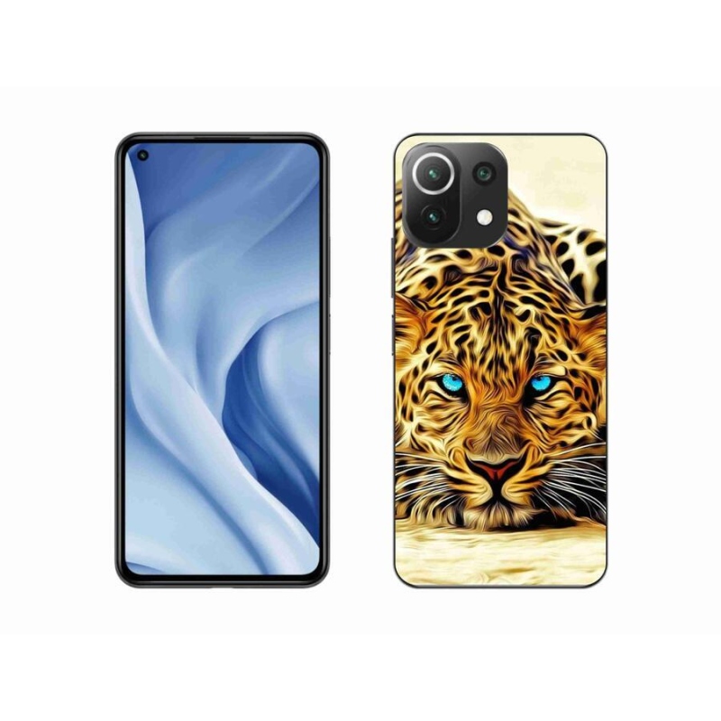Gél borítás mmCase a Xiaomi Mi 11 Lite 4G/5G készülékhez - rajzfilm tigris