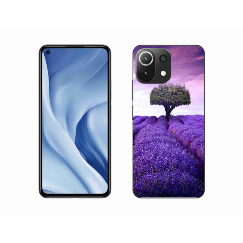 Gél borítás mmCase a Xiaomi Mi 11 Lite 4G/5G-hez - levendula rét