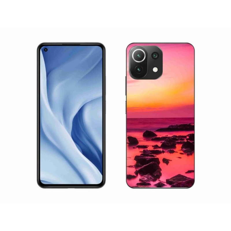 Gél borítás mmCase a Xiaomi Mi 11 Lite 4G/5G-hez - tenger és ragyogás